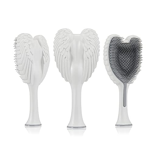 Cepillo Desenredante - Cepillo Antiestático con Alas de Ángel y Cerda Suave y Flexible para Cabello Lacio y Ondulado - Tangle Angel para Secado y - imagen 1