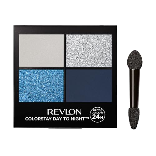 REVLON ColorStay Cuarteto de Sombras de Ojos Día y Noche, Paleta de Sombras de Larga Duración, Tono 580 Gorgeous, 0.16 oz - imagen 2