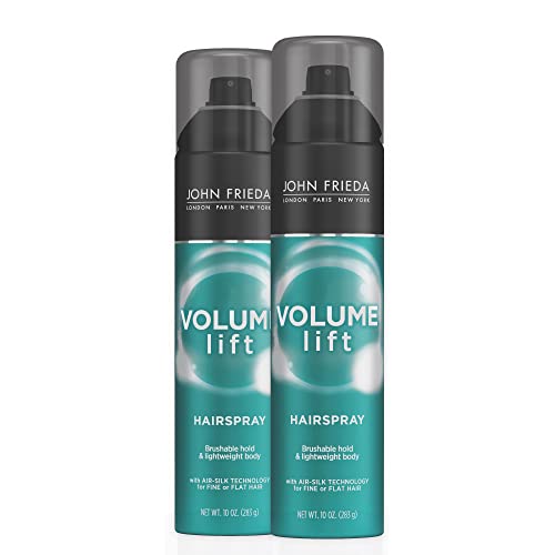 Laca para el cabello John Frieda Volume Lift, Laca Voluminizadora con Tecnología Air-Silk para Cabello Fino o Plano, 10 Oz, Paquete de 2 - imagen 4