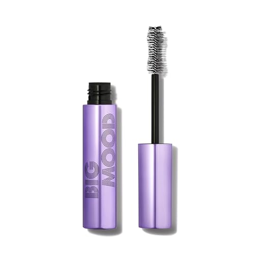 e.l.f. Big Mood Mascara, Crea Pestañas Voluminosas y Elevadas, Larga Duración, Infusionada con Cera de Jojoba, Negra, 0.30 fl oz - imagen 1