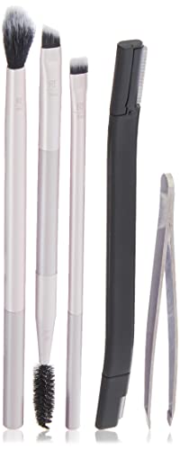 Set de Pinceles de Maquillaje Real Techniques Edición Limitada para Rubor, Difuminar y Cejas, Regalo para el Día de las Madres y Pascua, Rosa, 5 - imagen 3