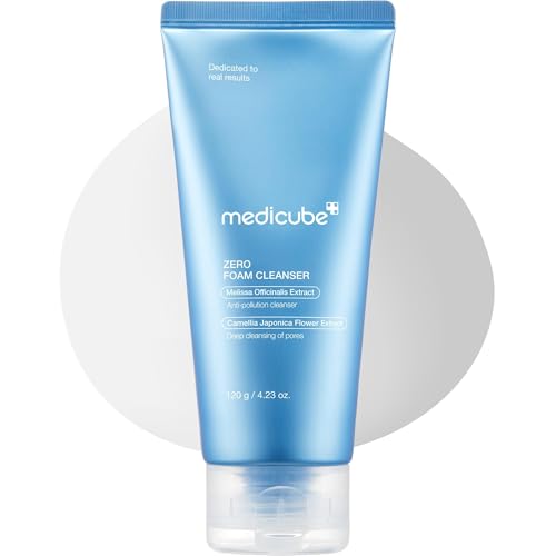 Limpiador Facial Medicube Zero Foam | Espuma Limpiadora Suave Diaria para Piel Sensible | Control de Sebo, Hidratación, Minimización de Poros | - imagen 4