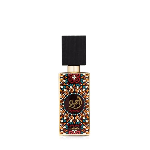 Lattafa Ajwad Eau de Parfum Spray Unisex, 60 ml / 2.04 Onzas - imagen 3