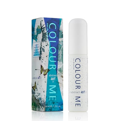 COLOUR ME Milton-Lloyd Abstract Art - Eau de Parfum para hombres - Perfume duradero - Colonia de pachulí y sándalo - Fragancias amaderadas - 1.7 oz. - imagen 1