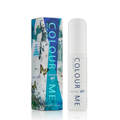 COLOUR ME Milton-Lloyd Abstract Art - Eau de Parfum para hombres - Perfume duradero - Colonia de pachulí y sándalo - Fragancias amaderadas - 1.7 oz. - imagen 1