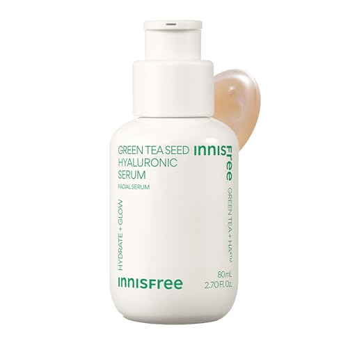 Suero Hidratante Innisfree Green Tea Seed con Ácido Hialurónico, Pantenol y Niacinamida, Suero Facial Coreano para Hidratación y Luminosidad - imagen 1
