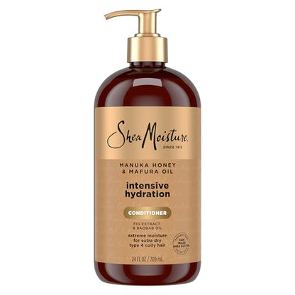 Acondicionador Hidratante Intensivo SheaMoisture con Miel de Manuka y Aceite de Mafura para Cabello Extra Seco y Dañado, Sin Parabenos, 24 oz - imagen 3