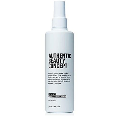 Spray Acondicionador Hidratante Authentic Beauty Concept | Spray Ligero Sin Enjuague | Aporta Hidratación y Manejabilidad | Cabello Normal a Seco o - imagen 3