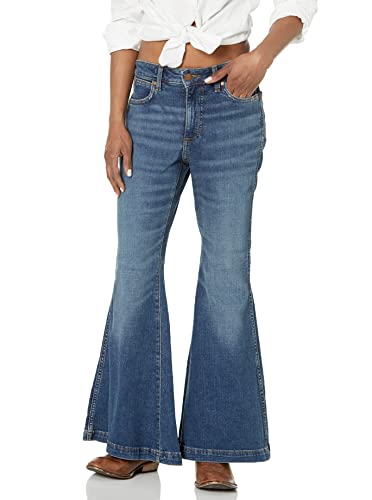Jeans de Campaña de Cintura Alta Retro para Mujer Wrangler, Modelo Paige, Tallas 26-32 - imagen 2