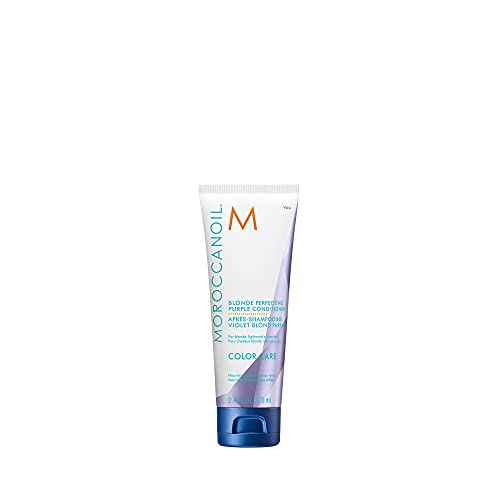 Acondicionador Moroccanoil Perfecting Purple para Rubios, 2.4 Fl Oz - imagen 1