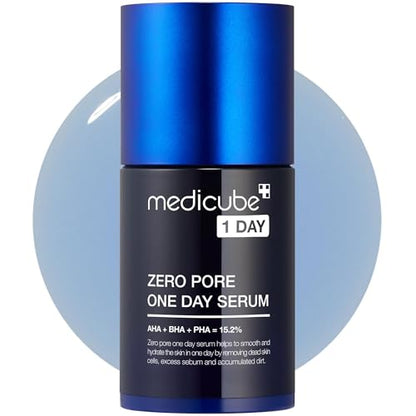Serum Medicube Zero Pore de un día 1.01 fl. oz - Serum de Resurfacing Nocturno con Complejo para Cerrar Poros - 15.2% AHA+BHA+PHA y 2% Niacinamida - - imagen 4