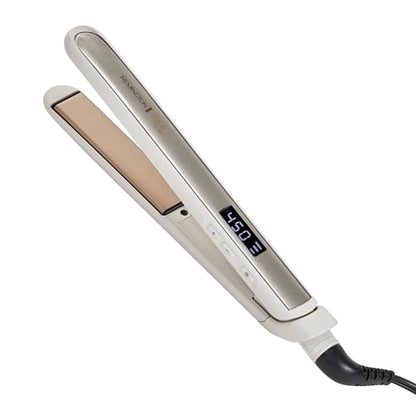 Plancha para el cabello Remington Shine Therapy de 1 pulgada, plancha profesional de cerámica infundida con aceite de argán y queratina, reduce el - imagen 1