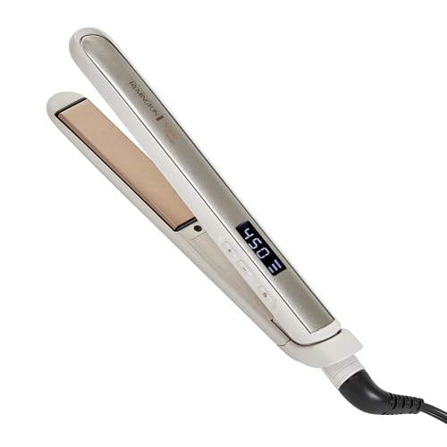 Plancha para el cabello Remington Shine Therapy de 1 pulgada, plancha profesional de cerámica infusionada con aceite de argán y queratina, reduce el - imagen 2