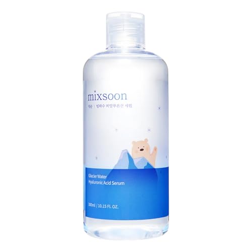 Suero de Ácido Hialurónico Mixsoon Glacier Water - Hidratación Profunda y Refrescante para el Rostro, Textura Ligera, 300ml / 10.14 fl. oz. Cuidado - imagen 3