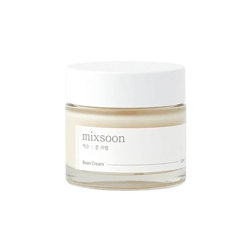 Crema Hidratante Mixsoon Bean Cream - Hidratante y Suavizante para el Rostro, Extracto de Soja Fermentada, Acabado Ligero y No Pegajoso 50ml / 1.69 - imagen 4