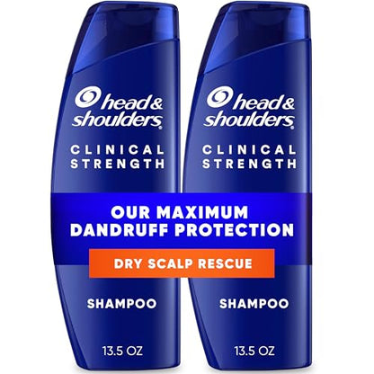 Champú Anticaspa Head & Shoulders con 1% Sulfuro de Selenio, Paquete Doble de Fuerza Clínica para Alivio de Dermatitis Seborreica y Cuero Cabelludo - imagen 4