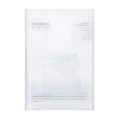 Mascarilla Hidratante Centella Mixsoon para el Rostro, Sábanas Calmantes y Soothing, Cuidado de Piel Coreano, 1 Paquete (5 unidades) - imagen 1