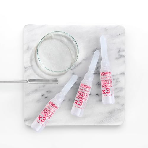La Cabine Ampollas Hidratantes para el Cabello con Ácido Hialurónico, 7 Ampollas de 5 ml - imagen 4
