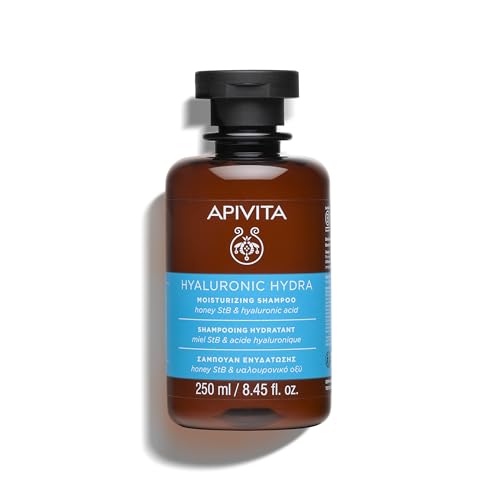 Champú Apivita HYALURONIC HYDRA, champú natural hidratante con ácido hialurónico y miel, controla el frizz y previene la rotura del cabello - imagen 2
