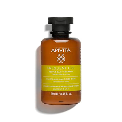 Champú Suave de Uso Frecuente Apivita, Hidratante y Calmante con Manzanilla y Miel, Libre de Silicona - imagen 2