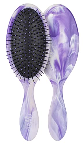 Cepillo Desenredante Wet Brush Original - Gemstone, Amatista - Para Todo Tipo de Cabello - Cerdas IntelliFlex Ultra Suaves que Deslizan sin Dolor - - imagen 3