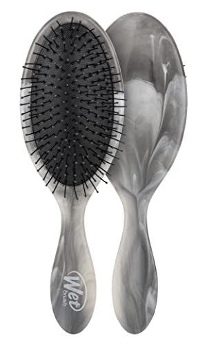 Cepillo Desenredante Wet Brush Original - Gemstone, Cuarzo Ahumado - Para Todos los Tipos de Cabello - Cerdas IntelliFlex Ultra Suaves que Deslizan - imagen 3