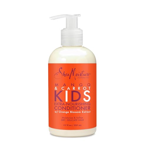 Acondicionador SheaMoisture para Niños con Mango y Zanahoria, Sin Sulfatos, 7.7 oz - imagen 1