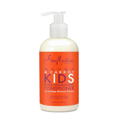 Acondicionador SheaMoisture para Niños con Mango y Zanahoria, Sin Sulfatos, 7.7 oz - imagen 1