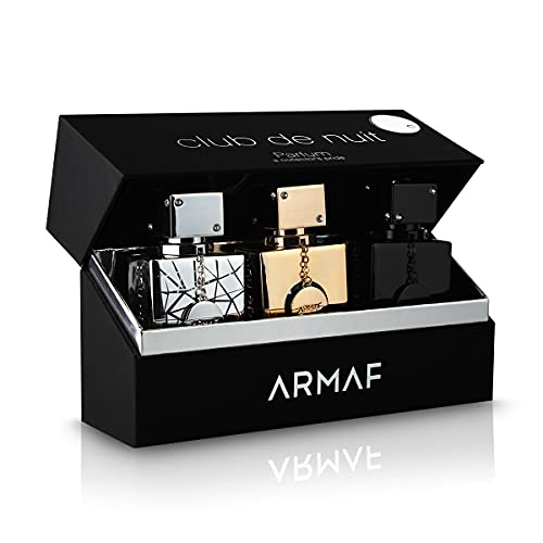 Armaf Club De Nuit Set para Hombre de 3 Piezas, (30 ml Eau De Toilette Intense Man + 30 ml Eau de Parfum Sillage + 30 ml Eau de Parfum Milestone) - imagen 1