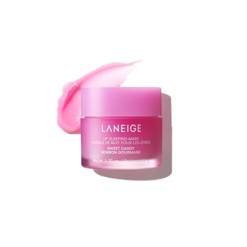 LANEIGE Mascarilla Labial de Noche, Dulce Caramelo: Tratamiento Hidratante con Vitamina C, Manteca de Karité y Manteca de Murumuru para Labios Secos - imagen 2