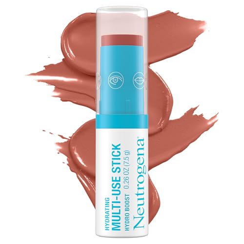 Neutrogena Hydro Boost Stick de Maquillaje Hidratante Multiusos con Ácido Hialurónico, Bálsamo Colorido para Labios, Mejillas y Ojos, No - imagen 2