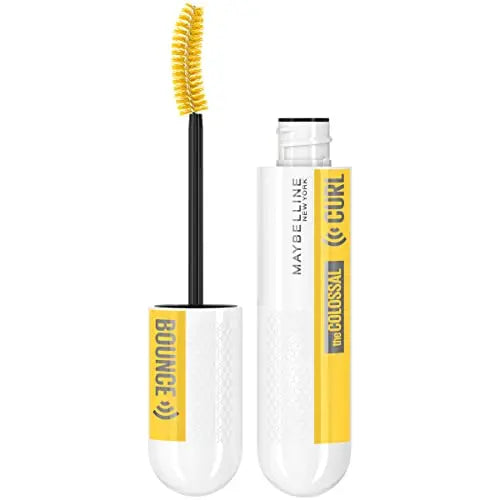 Máscara de Pestañas Maybelline Volum' Express Colossal Curl Bounce, Lavable, Color Negro Intenso, 1 Unidad - imagen 1