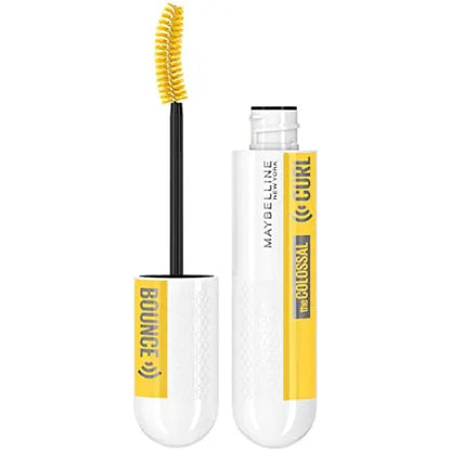 Máscara de Pestañas Maybelline Volum' Express Colossal Curl Bounce, Lavable, Color Negro Intenso, 1 Unidad - imagen 2