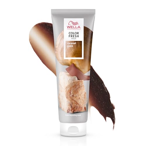 Wella Professionals Color Fresh Mask | Mascarilla Deposito Color Caramelo | Fórmula Vegana con Aceite de Aguacate | Sin Silicona | 5 Fl Oz - imagen 1