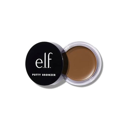 e.l.f. Putty Bronzer, Fórmula Cremosa y Altamente Pigmentada, Brillo Bronceado Duradero, Infundido con Aceite de Argán y Vitamina E, 0.35 Oz - imagen 4