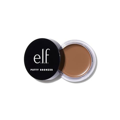 e.l.f. Putty Bronzer, Fórmula Cremosa y Altamente Pigmentada, Brillo Bronceado Duradero, Infundido con Aceite de Argán y Vitamina E, Honey Drip, 0.35 - imagen 4