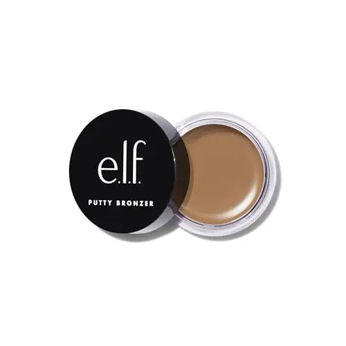 e.l.f. Putty Bronzer, Fórmula Cremosa y Altamente Pigmentada, Brillo Bronceado de Larga Duración, Infundido con Aceite de Argán y Vitamina E, Tan - imagen 1
