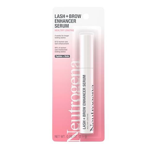 Suero Mejorador de Pestañas y Cejas Neutrogena Healthy Lash + Brow para Adultos Unisex con Biotina y Péptidos, 0.08 oz - imagen 1