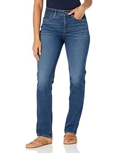Jeans Levi Strauss Signature Gold para Mujer Curvy Totally Shaping Straight de Tiro Medio, Denim Elástico (Disponible en Tallas Grandes), Jackson - imagen 2