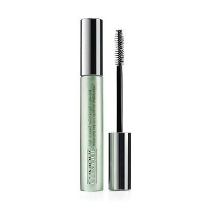 Máscara Clinique High Impact Waterproof | Volumen, Longitud, Resistente al Agua + Apta para Ojos Sensibles, Negra, 0.28 Fl Oz - imagen 1