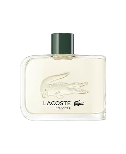 Lacoste Booster Eau de Toilette para Hombre - Fragancia Aromática Fougere - Con notas de Menta, Lavanda y Madera de Cedro - 4.1 Fl Oz - imagen 1