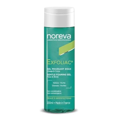 Gel Espumoso Suave Noreva Exfoliac 200ml para Limpieza Facial - imagen 1
