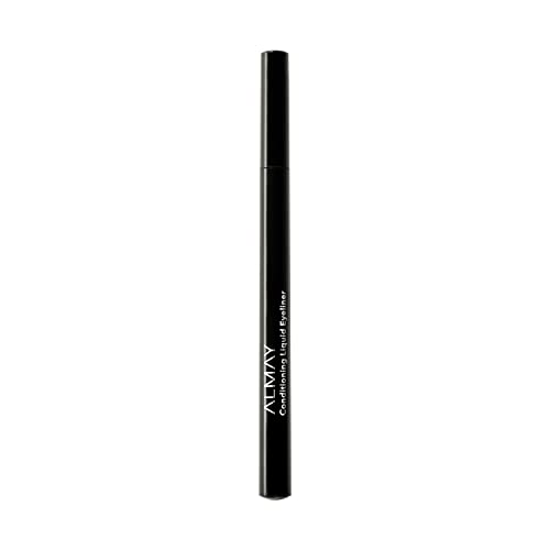 Eyeliner Líquido Hidratante Almay, Larga Duración, Resistente al Agua, 10 Negro, 0.03 fl oz (El empaque puede variar) - imagen 1