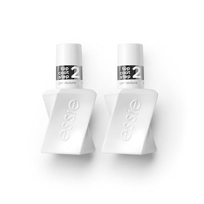 Set de Dúo de Top Coat Gel Couture de Essie, Brillo Alto y Resistente a Chips, Regalos para Mujeres y Hombres, 0.92 Fl Oz - imagen 2
