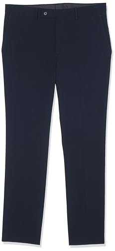 Pantalones de traje DKNY para hombre, ajuste moderno, alto rendimiento, color azul marino, 31W x 30L - imagen 1