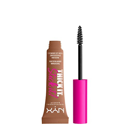 NYX PROFESSIONAL MAKEUP Gel para Cejas Thick It Stick It, Máscara Voluminizadora - Auburn - imagen 1