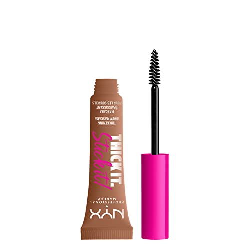 NYX PROFESSIONAL MAKEUP Gel para Cejas Thick It Stick It, Máscara Voluminizadora - Auburn - imagen 3