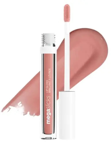 wet n wild MegaSlicks Brillo Labial, Ultra Brillante, Enriquecido con Vitamina E, Hidratante y Cruelty-Free - Love Language - imagen 2