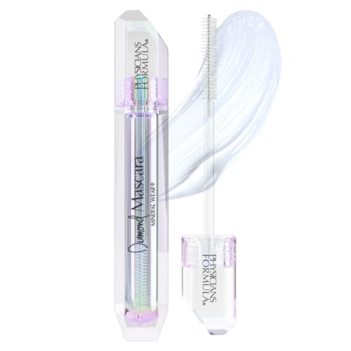 Máscara de Pestañas y Cejas Diamond Physicians Formula Mineral Wear, Probada por Dermatólogos, Aprobada por Oftalmólogos, para Ojos Sensibles - imagen 1