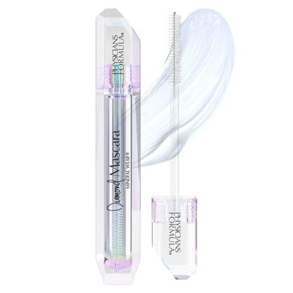 Máscara de Pestañas y Cejas Diamond Physicians Formula Mineral Wear, Probada por Dermatólogos, Aprobada por Oftalmólogos, para Ojos Sensibles - imagen 3